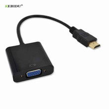 Kebidu-adaptador Micro macho a VGA hembra, convertidor de Chipset integrado para Xbox PS3, Full HD 1080P 2024 - compra barato