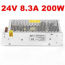 1PCS AC-DC  200W 24V power supply 24V 8.3A 200W 100-240VAC LED5050 3520 S-200-24 2024 - buy cheap