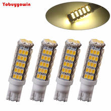 4 Lampada 68 LEDS super branca 6000K/Branco quente 3200K 12Volts Pingo T10 Super Branca 68 Leds Smd Ultra Brilho 2024 - buy cheap