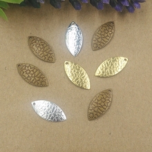 20pcs/lot 13x19mm Vintage Leaf Charms Leaves Jewelry Findings for DIY Necklace Bracelet Earring Making Craft Jewelry Components 2024 - buy cheap