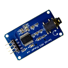 Controle serial yx6300 uart ttl, módulo de reprodutor de música mp3 para 3.2-5.2v, suporte para cartão micro sd/sdhc 2024 - compre barato