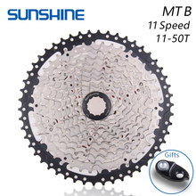 Солнце 11 S 11-50 т свободного хода BMX горный велосипед кассета 11 Скорость маховое колесо велосипеда аксессуары, совместимые с SL-M9000 M8000 2024 - купить недорого