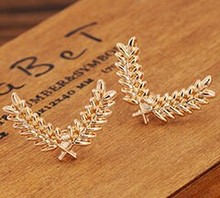 Korean Version Of The Suit And Shirt Collar Pin Brooch Korean Stereo Small Metal Wheat Collar Buckle Accessories Wholesale Retai 2024 - buy cheap