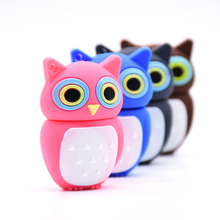 Animal Owl Usb Flash Drive 4G 8G 16G 32GB 64GB PenDrive Usb2.0 Disk Thumb drives memory stick pendrives lovely Gift 2024 - buy cheap