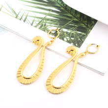 Cartoon ONE PIECE Snake Earrings Boa Hancock Gold Drop Earrings For Women Kids Cosplay Fashion Jewelry 2024 - buy cheap