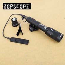 Ультра-скаутский светильник M600 M600V для охоты, стробоскоп, Surefir, светильник для оружия, крепление на 20 мм, Вивер, Пикатинни 2024 - купить недорого