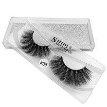 Natural 3D Mink Eyelashes Long Soft False Eyelashes Makeup Lash Extension 2024 - buy cheap