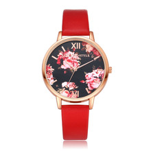 Lvpai Luxury Leather Wristwatch Casual Dress Watch Women Fashion Flower Ladies Round Clock Quartz Watch Montres Femme Relogio #A 2024 - buy cheap