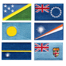 Banderas nacionales de Parches de bandera, 10 unids/lote, 200 países, corte en caliente, hierro on100% emb, envío gratis 2024 - compra barato