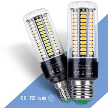Bombilla LED E27 para el hogar, lámparas de maíz, 220V, 3,5 W, 5W, 7W, 9W, 12W, 15W, 20W, 110V, SMD5736, luz de ahorro de energía sin parpadeo 2024 - compra barato