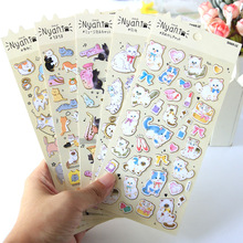 20sets/1lot Kawaii Stationery Stickers Cute kitten Diary Planner Decorative Mobile Stickers Scrapbooking DIY Craft Stickers 2024 - buy cheap