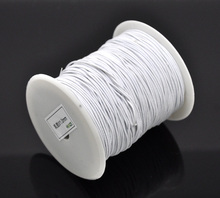 Free Shipping! 1 Roll(120M) Jewelry Beading Elastic Cotton Covered Thread 1mm 2024 - buy cheap