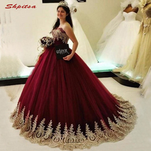 Burgundy Long Lace Evening Dresses Party Sexy Sweetheart Tulle Plus Size Ladies Women Formal Dresses Evening Gown 2024 - buy cheap