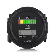 12 V/24 V/36 V/48 V/72 V Digital LED indicador de batería medidor medidor de horas para accesorios de carrito de Golf 2024 - compra barato