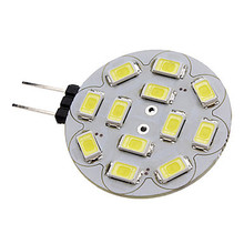 Lámpara LED G4 para el hogar, Bombilla g4 de 12V, 3W, 12 x SMD5730, 270LM, color blanco cálido/blanco, envío gratis, 10 Uds. 2024 - compra barato