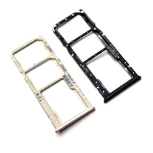 for Huawei Y9(2018)/ Enjoy 8 Plus Card Tray Holder SIM Micro SD Card Slot Adapter Holder Repair Replace Parts 2024 - buy cheap