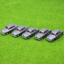 NEW  5PCS Model Cars Gary 1:100 TT HO Scale for Building Railway Train Scenery C10009  railway modeling 2024 - buy cheap