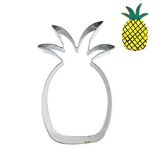 Pineapple Shape Cookie Cutter Mold Stainless Steel Biscuits Cake Fondant Moulds Pastry Decorating Tools QB894807 2024 - buy cheap