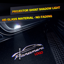 1 Pair For PORSCHE PANAMERA (2010-2019) Car HD No Fading LED Door Welcome Light Projector Ghost Shadow Light 2024 - buy cheap