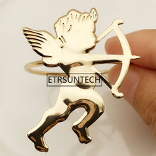 100pcs Cupid Wedding Napkin Ring Napkins Holder Napkin Buckle Mat Towel Ring Serviette Holder Party Banquet Table Decoration 2024 - buy cheap