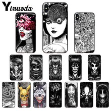 Yinuoda Horror Bloody Comic ТПУ Мягкие аксессуары для телефонов Чехол для iPhone X XS MAX 6 6s 7 7plus 8 8Plus 5 5S SE XR 2024 - купить недорого
