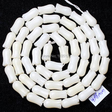 High Quality 4x8mm Natural Smooth White Coral Carved Flower Shape Loose Beads Strand 38cm DIY Creative Jewellery Making w1918 2024 - buy cheap