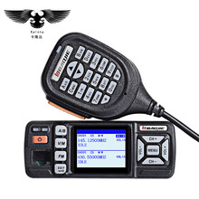 Mini estación de radio para coche walkie talkie móvil 10km ham vhf uhf de doble banda de dos vías PTT walkie-talkie para coches intercomunicador 2024 - compra barato