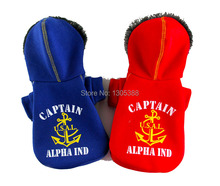 USA Captain Style Pet dogs Coat Free Shiping By CPAM Dogs Clothing 2024 - buy cheap
