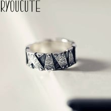 Vintage Silver Color Geometric Rings for Women Engagement Jewelry Adjustable Finger Rings Anillos 2019 2024 - buy cheap