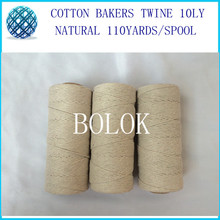 5pcs/lot 100% natural color Cotton Baker twine,solid natural color twine  for all kinds packing such as food, sugar, meat 2024 - buy cheap