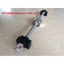 SFU / RM 2505 Ballscrew 700 800 850 900 1000  mm with end machined + Ballnut + BK/BF20 End support  + Nut Housing + CNC parts 2024 - buy cheap