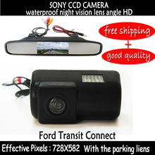 4.3 Inch Car Rear View Lcd car mirror monitor Parking Monitor with Special Car sony ccd Reverse Camera  for FORD TRANSIT CONNECT 2024 - buy cheap