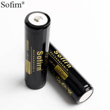 Sofirn 18650 3.7V Battery 3000mah Li-ion Rechargeable battery 18650 With PCB Protected Board Batteries Cell for LED Flashlight 2024 - buy cheap