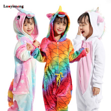 Kigurumi Pajamas For Children Girls Unicorn Anime Panda Onesie Kids Costume Boy Sleepwear Blanket Jumpsuit Baby Licorne Sleepers 2024 - buy cheap