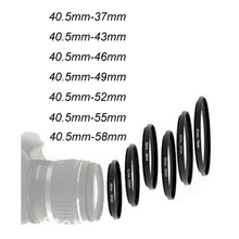 7x 40.5mm to 37mm-43mm-46mm-49mm-52mm-55mm-58mm 40.5 37 43 46 49 52 55 58 Metal Step-Up Ring Camera Lens Filter Stepping Adapter 2024 - buy cheap