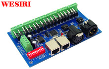 18-канальный декодер DMX512, 18 каналов, 6 групп RGB-выходов, каждый канал, макс. 3 А с RGB-контроллером (XLR RJ45) 2024 - купить недорого