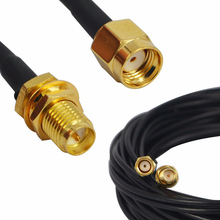 Cable de extensión de antena de alta calidad 9M RP-SMA RP SMA WIFI para adaptador de Router Wi-Fi inalámbrico 2024 - compra barato