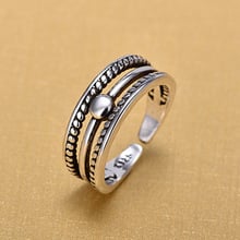 Bohemian Vintage Silver Color Multi-layer Ring For Women Gift Adjustable Antique Rings Engagement Wedding Jewelry Anillos 2024 - buy cheap