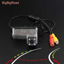 BigBigRoad Car Intelligent Dynamic Tracks Rear View Camera For Nissan Skyline Sentra 350z 370z GT-R Cube Leaf / Infiniti G35 G37 2024 - buy cheap