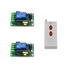 Interruptor de controle remoto, alta qualidade, ac 85v-250v, 30a, 1ch, rf, sem fio, relé, 315 mhz, 433 mhz, 1 transmissor, 2 receptores, sku: 5492 2026 - compre barato