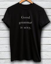 Новая модная привлекательная забавная футболка с надписью «Хорошая грамматика», уличная одежда, повседневная одежда, футболка, женские фут... 2024 - купить недорого