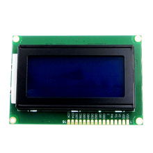 Módulo de pantalla LCD, 16x4, 1604 caracteres, azul y amarilla luz negra, 5V 2024 - compra barato