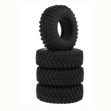 4PCS 115MM 1.9inch Rubber Rocks Tyres Wheel Tires for 1:10 RC Rock Crawler Axial SCX10 90047 RC4WD D90 D110 TF2 Traxxas TRX-4 2024 - buy cheap