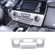 For Honda CR-V 2017 Stainless Steel Car Air Conditioner Switch Knob Panel Cover Trim Moldings Car Styling Accessories 2024 - buy cheap