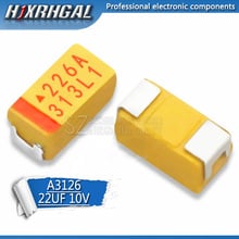 20pcs A 3216 22uF 10V 226A SMD tantalum capacitor hjxrhgal 2024 - buy cheap