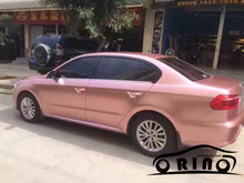 Metal Pearl Metallic Vinyl Wrap Rose Gold Adhesive Car Full Body Sticker Wrapping Foil With Air Release/ Bubble Free 2024 - buy cheap