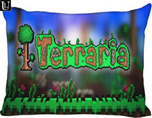 Capa de almofada personalizada retângulo terraria com zíper capa de travesseiro personalizada (dois lados) 2024 - compre barato