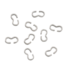 Pandahall 100pcs/lot 8x4x2mm Metal Iron Number 3 Shape Clasps Chain Findings DIY Jewelry Accessories Wholesale Nickel Free 2024 - buy cheap