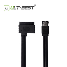ULT-Best Power Esata eSATAp to Micro Sata 7+9 16Pin Hard Disk Adapter Cable for 1.8" HDD/SSD Combo eSATA USB Data Cables 0.5M 2024 - buy cheap