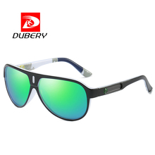 Gafas de sol polarizadas con diseño de marca DUBERY, gafas de sol Retro para hombre, gafas de sol de verano con espejo UV400 2024 - compra barato